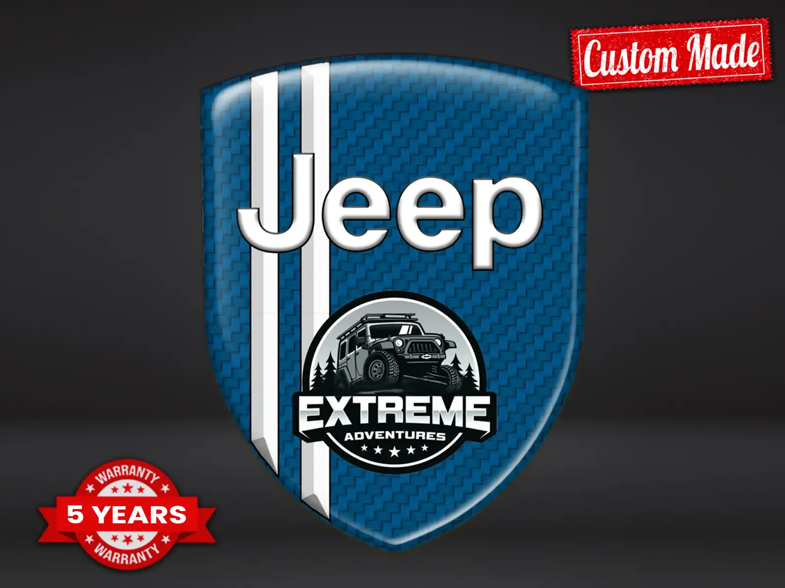 Jeep Impresión Parachoques Limitada Estrella Personalizable